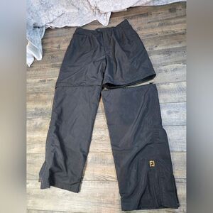 FJ Foot Joy FootJoy zip off leg pants for rainy golf days men's large adj waist